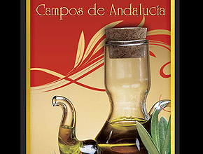 Diseño etiquetas aceites Campos de Andalucía
